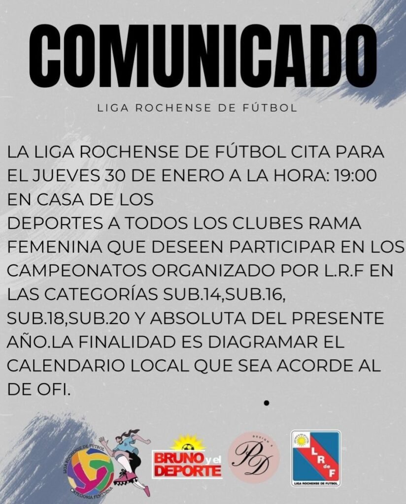 COMUNICADO